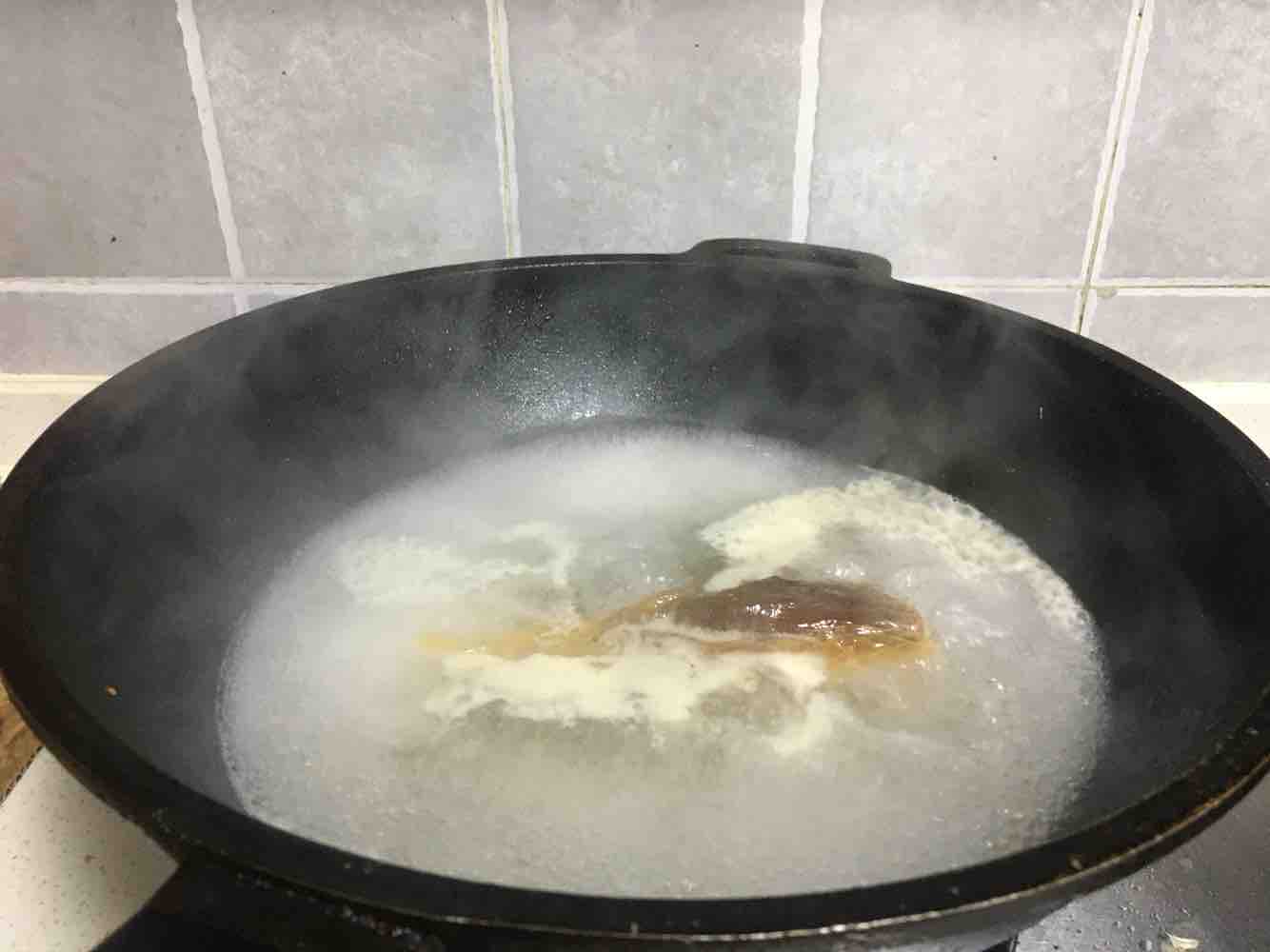 Sweet Potato Baba Stir-fried Bacon recipe