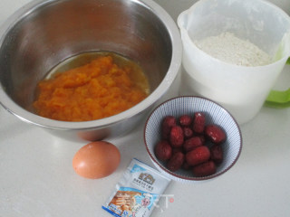 Red Date Pumpkin Hair Cake recipe