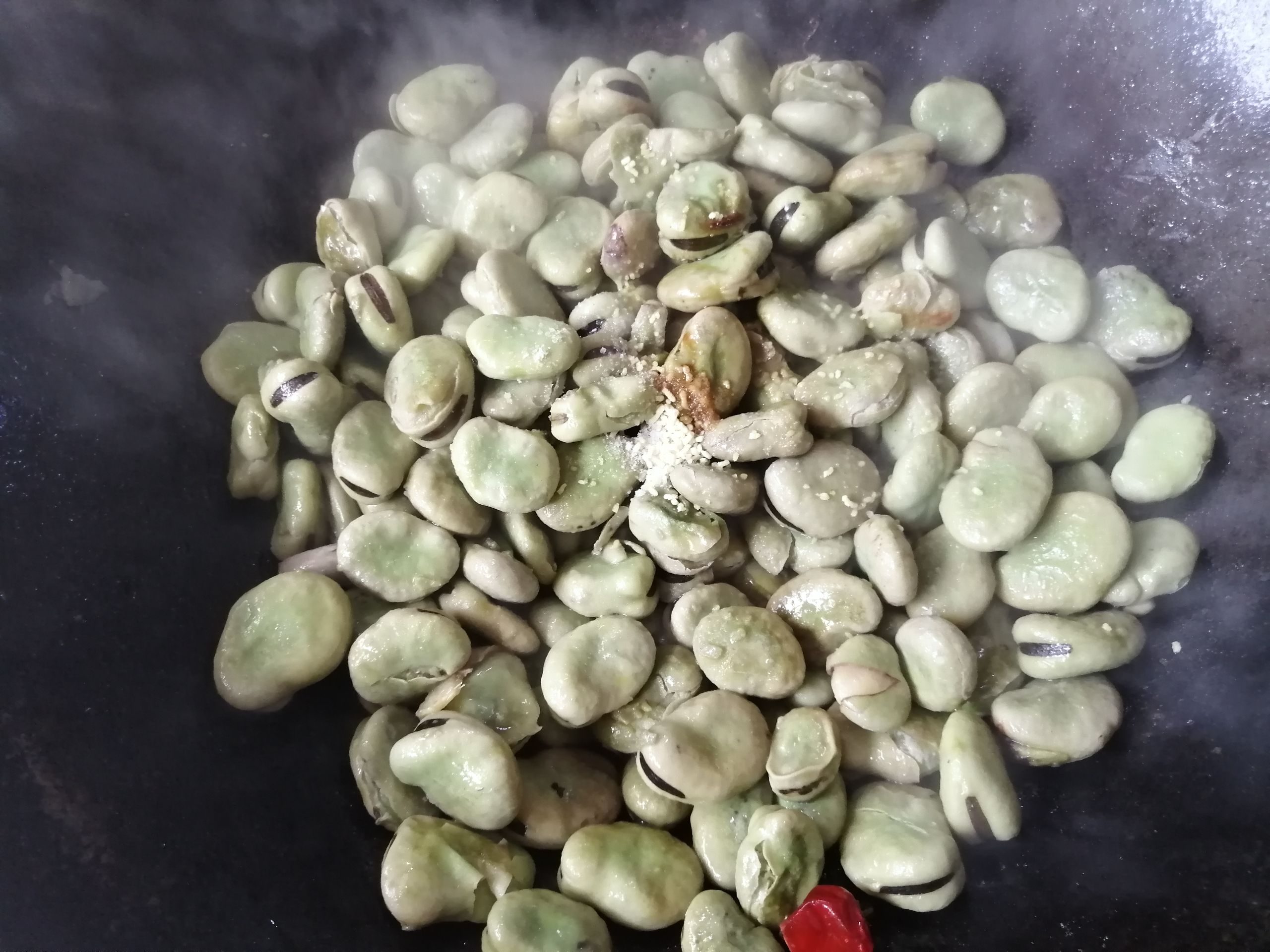 Stir-fried Broad Beans recipe