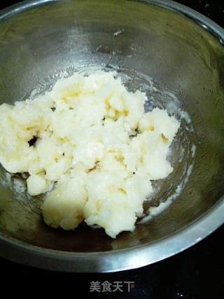 Blueberry Yogurt Mousse Snowy Mooncakes recipe