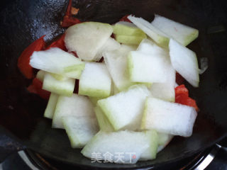Roasted Winter Melon with Tomatoes recipe