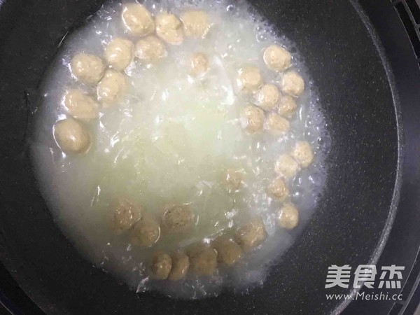 Broccoli Meatball Noodle Soup recipe