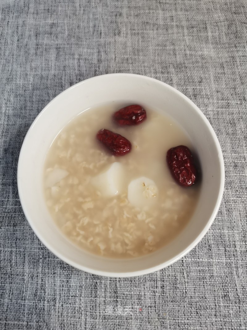 Oatmeal with Yam and Red Dates recipe