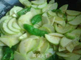 Zucchini Fried Pork recipe