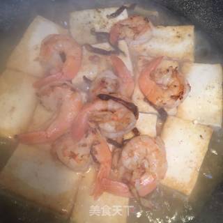 Shrimp Braised Tofu recipe