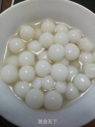 Chinese Wolfberry Glutinous Rice Balls recipe