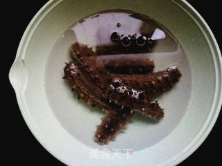 Sea Cucumber with Dipping Sauce recipe