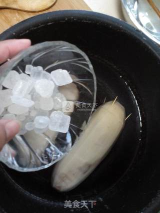 Rock Sugar Glutinous Rice Lotus Root recipe