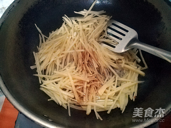 Vegetarian Stir-fried Three Silk recipe