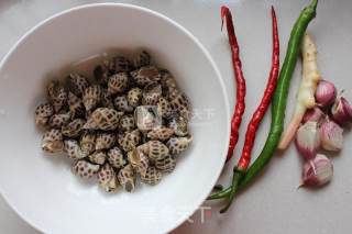 Spicy Fried Flower Conch recipe