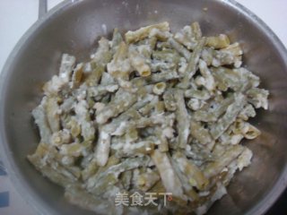 Wrapped Long Beans recipe