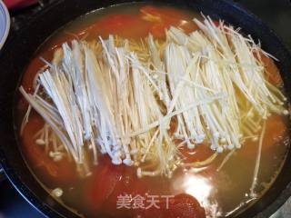 Tomato and Enoki Mushroom Soup Powder recipe