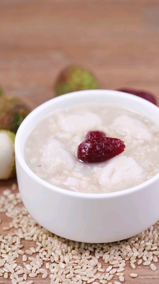 Shimei Congee-fruit Congee Series "litchi, Red Dates and Brown Rice Congee" Sand recipe