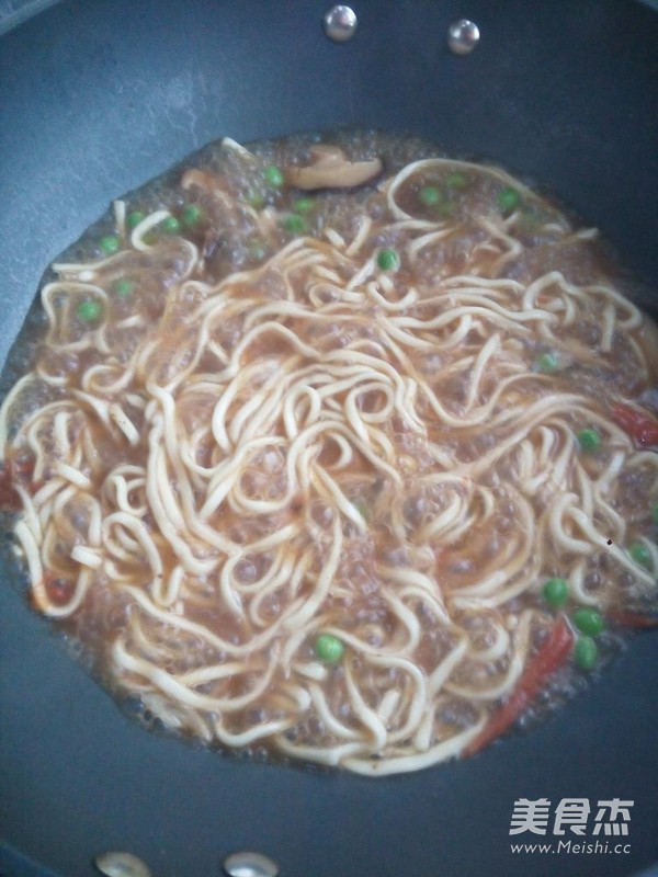 Pea Beef Noodle recipe