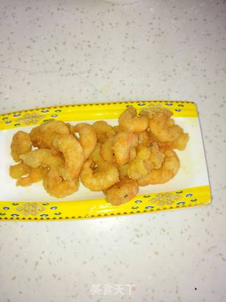 Soft Fried Shrimp recipe