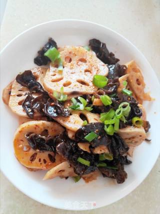 Hot and Sour Lotus Root Slices recipe