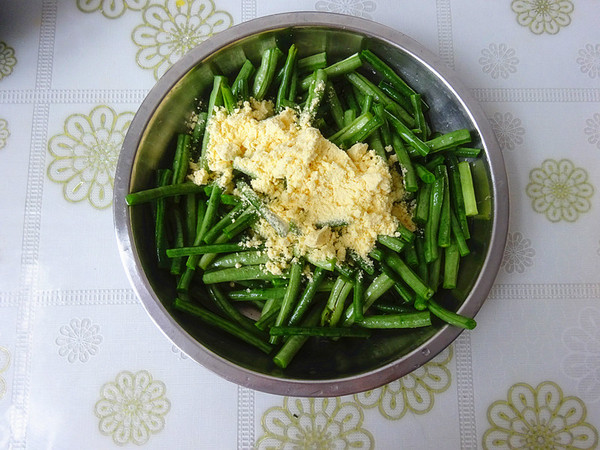 Cornmeal Steamed Cowpeas recipe