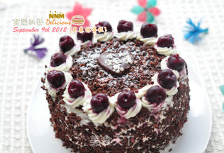 This is Hard Work-black Forest Cake (6 Inches) recipe