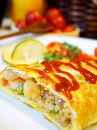 Delicious Omelet Rice recipe