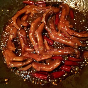 Braised Duck Claws at Wanbao Food Stall recipe