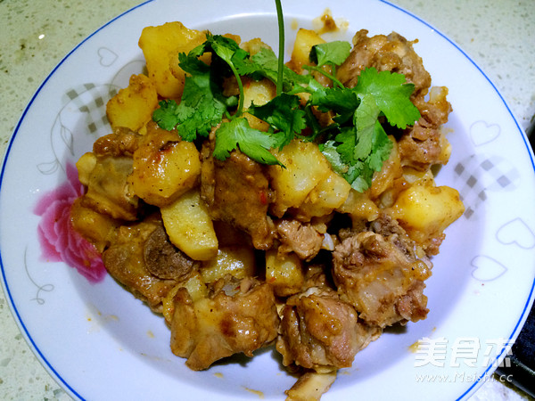 Pork Ribs Stewed Potatoes recipe