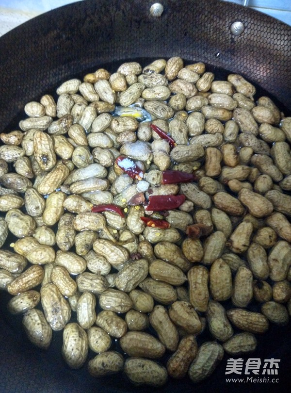 Spiced Boiled Peanuts recipe