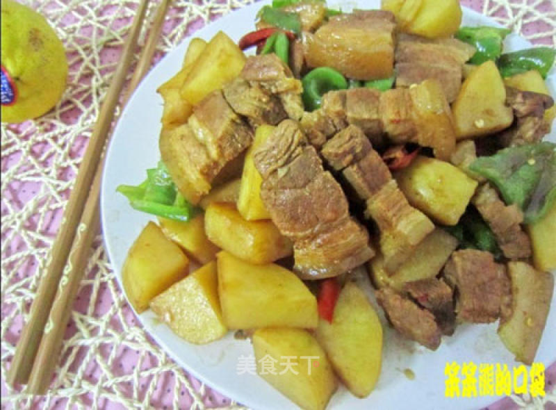 Pork Belly with Potatoes recipe