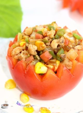 Creative Recipe for Baby---colorful Tomato Cup recipe