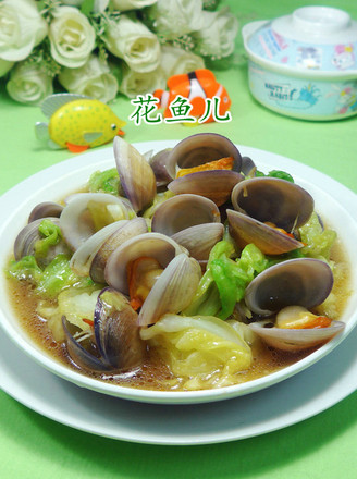 Stir-fried Clams with Cabbage
