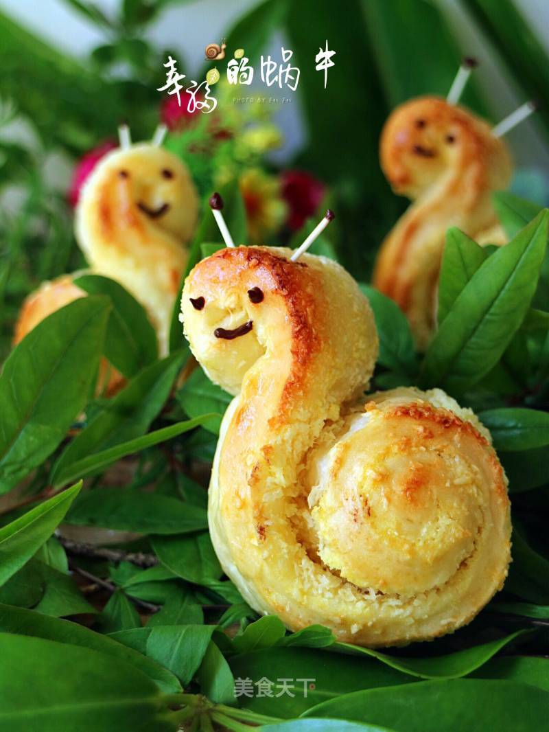 #the 4th Baking Contest and is Love to Eat Festival# Coconut Snail Bread recipe
