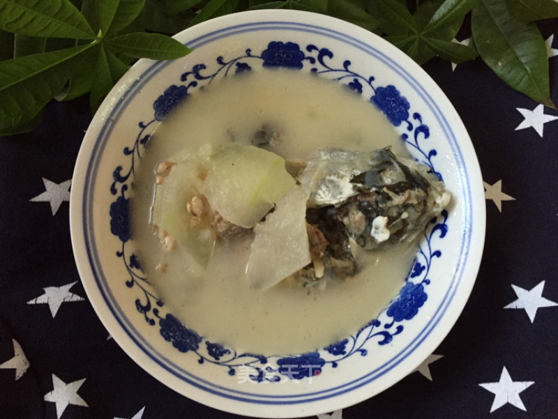 Fish Head Winter Melon Soup recipe