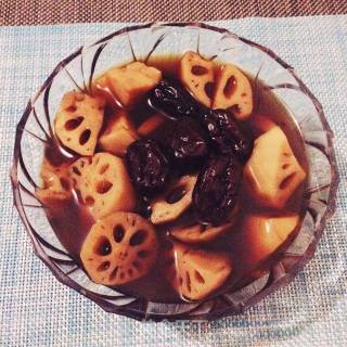 #trust of Beauty#red Sugar Jujube Lotus Root Drink recipe