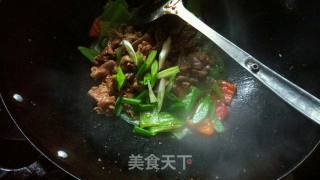 Stir-fried Pork with Lettuce recipe