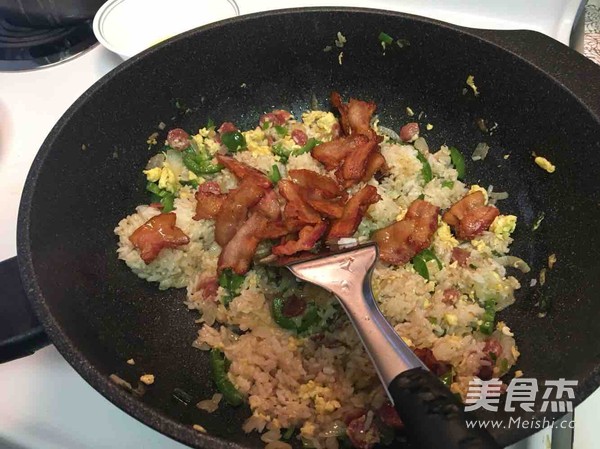 Bacon Fried Rice recipe