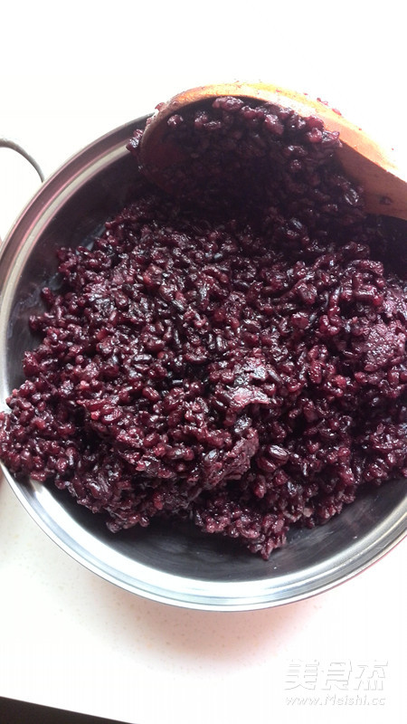 Coconut Milk Black Rice Cake recipe