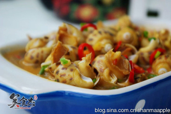 Spicy Wine Boiled Flower Conch recipe