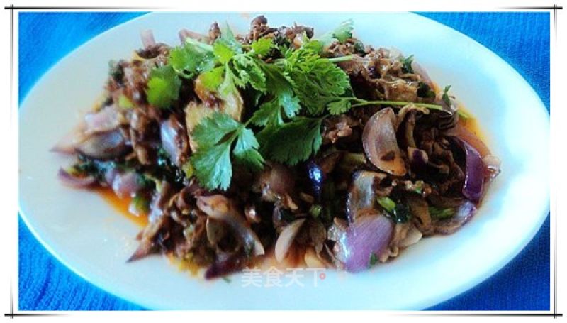 Fried Lamb with Onions recipe