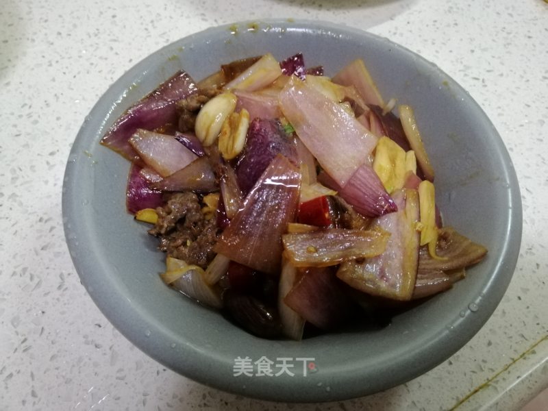 Fried Beef with Onion recipe