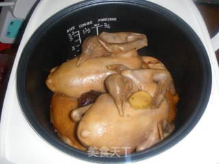 Rice Cooker Three Cups Pigeon recipe