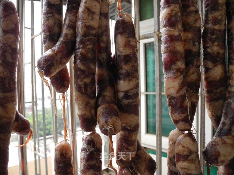 Homemade Cantonese Sausage recipe