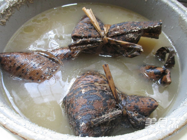 Bacon Salted Egg Yolk Glutinous Rice Dumpling recipe