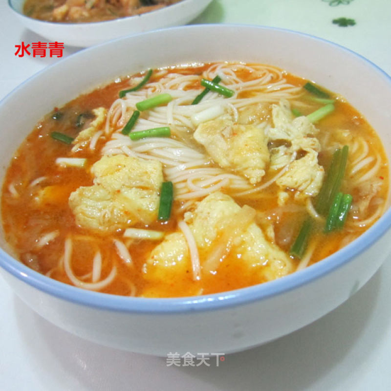 Fish Soup and Egg Noodles recipe