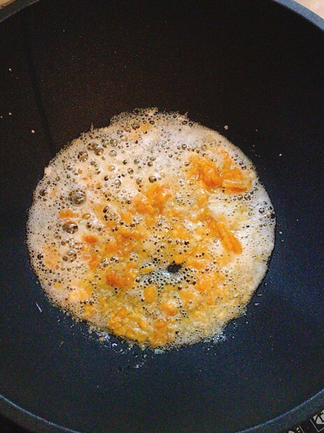 Salted Egg Yolk Fried Rice recipe