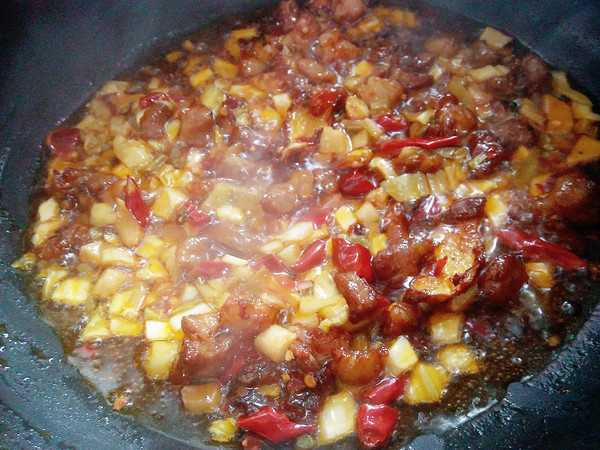 Lunch, Home-cooked Flavor, Diced Pork with Yam recipe