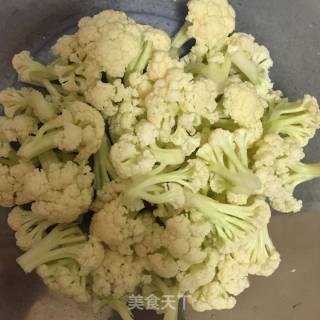 Vegetarian Stir-fried Cauliflower recipe