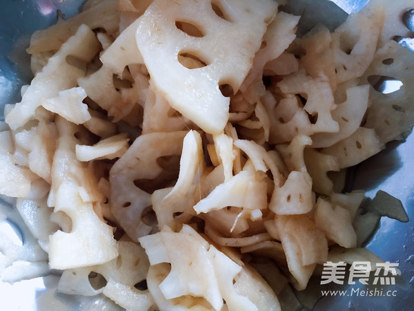 Cold Lotus Root recipe