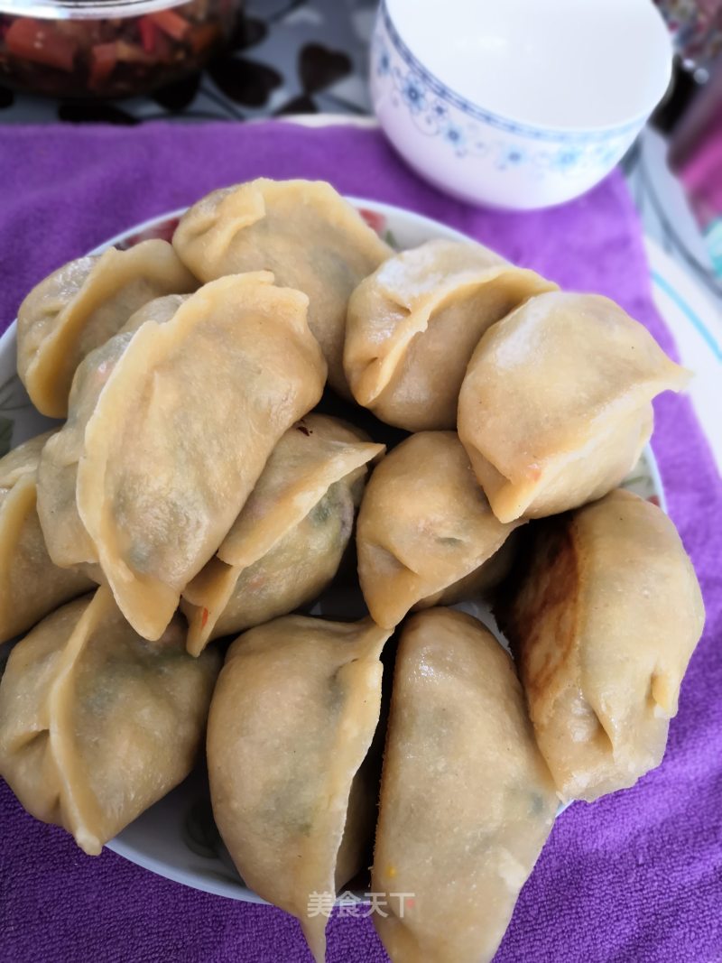Refreshing Fried Dumplings with Miscellaneous Grains recipe