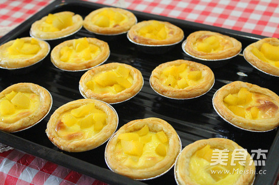 Yellow Peach Egg Tart recipe