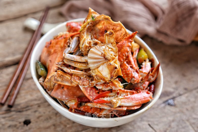 Saliva Crab recipe