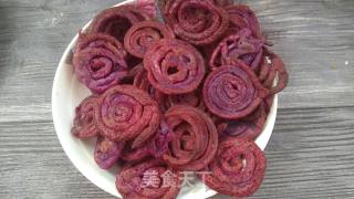 Purple Sweet Potato Twisted French Fries recipe